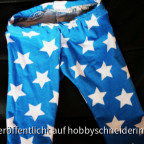 blaue sterne leggings gr. 80