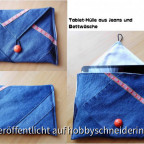 Tablethülle Jeans