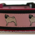 Halsband "Fräulein Mops"