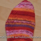 Meine ersten Zick-Zack-Socken