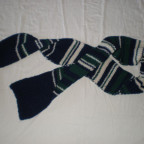 Dicker Schal aus Merino Wolle.