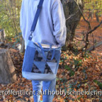 Jeanstasche mit ein wenig Patchwork