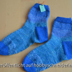 Blaue GumGum-Socken