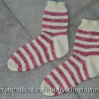 Ringelsocken aus Resten