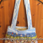 Tasche mit Strandstoff