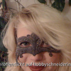 Lace-Maske, gestickt von der urbanthread-datei