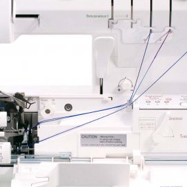 Babylock Ovation Fadenführung