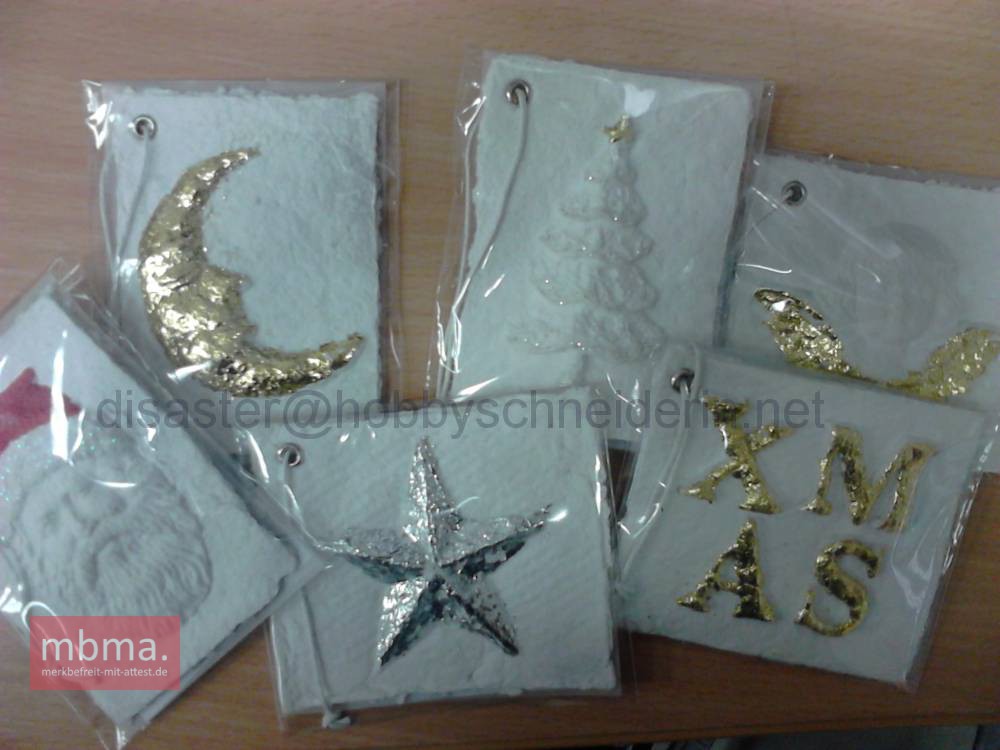 MBMA Geschenkanhänger Weihnachten 19.12.2012