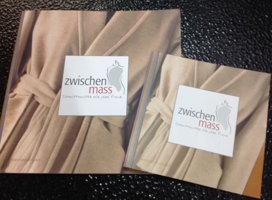 Zwischenmass Katalog und Flyer