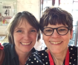 Tanja Steinbach und Anne Liebler