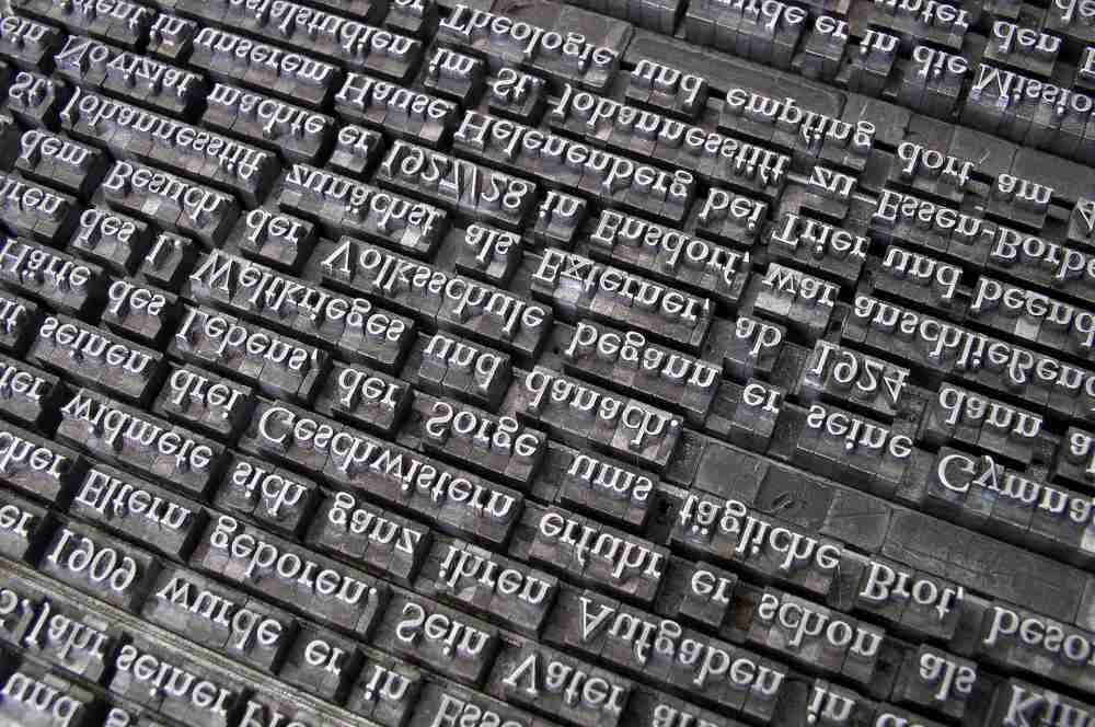 Nähvokabeln Übersetzung Buchstaben Sprachen