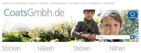 neue Webseite Coats