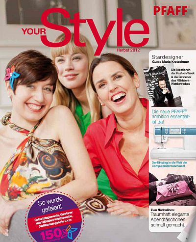 Pfaff Magazin Your Style 2012