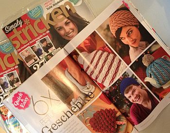 Zeitschrift Simply Stricken Geschenke