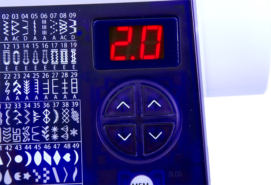 JUKI HZL K85 Stichlänge