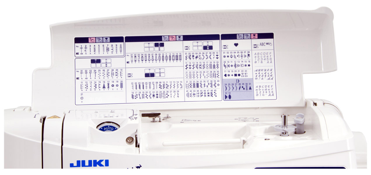 JUKI HZL-F400 Stichauswahl