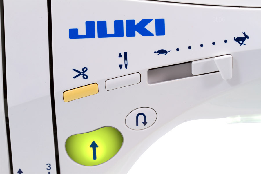 JUKI HZL-F600 Start-Stop-Tasten