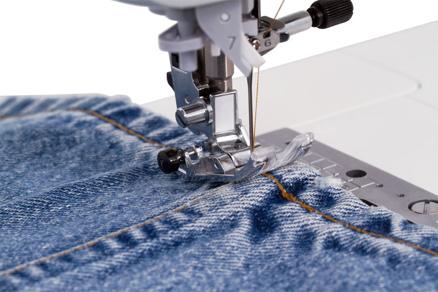 JUKI HZL-DX5 Jeansnaht