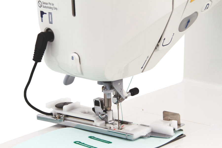 JUKI HZL-DX5 Knopflochfuß für Knopflöcher in Industriequalität