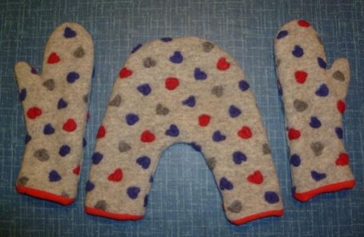 Für Paare im Winter - der Doppelhandschuh