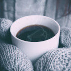 Winter Handschuhe Kaffee