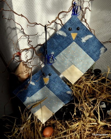 Ostern Hühner Topflappen