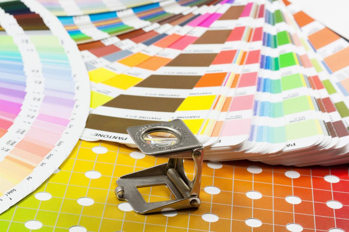 Farben Pantone Fadenzähler
