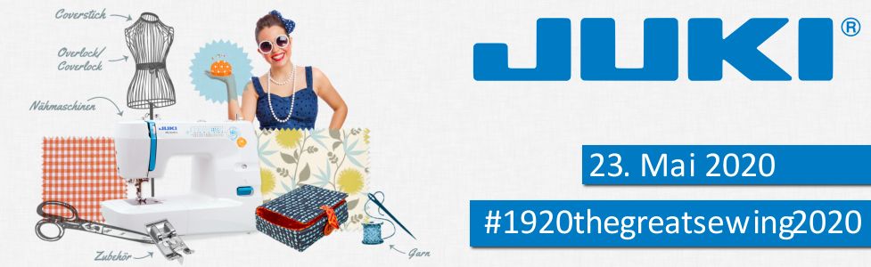 JUKI Nähmaschinen 20 Jahre Anne Liebler ist die Hobbysschneiderin