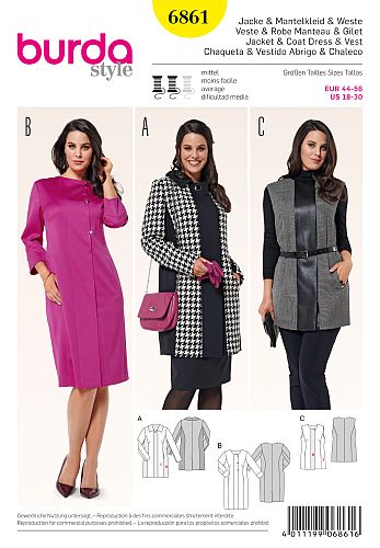 burda Schnittmuster 6861