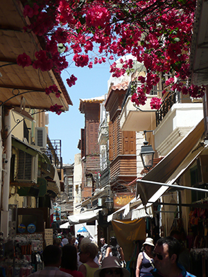 Workshop Nähen Gasse in Rethymnon