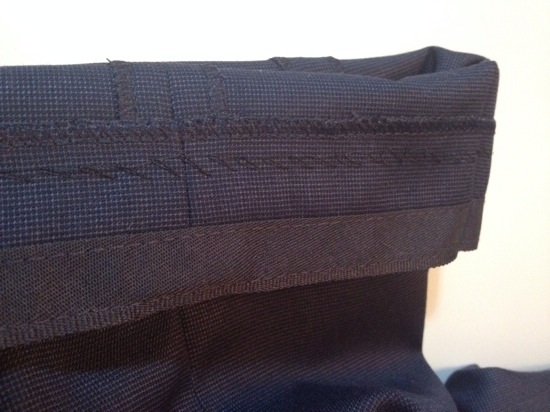Herrenhose Saum innen