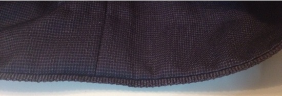 Herrenhose Saum aussen