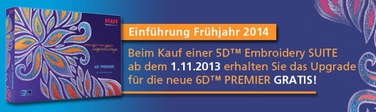 Pfaff 6D™ Embroidery Software