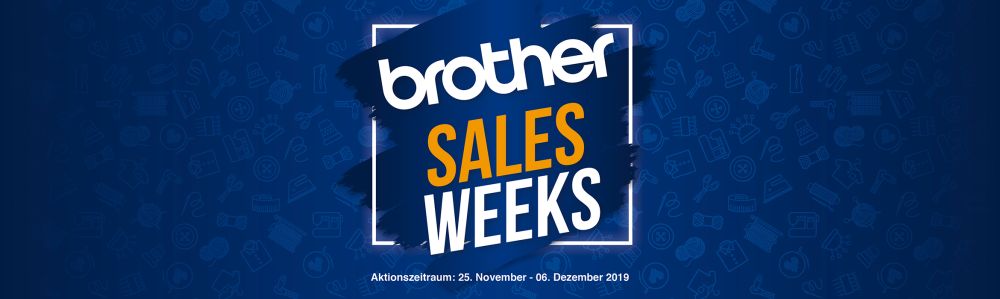 Brother Sales Weeks © brothersewing.eu - Zur Verfügung gestellt.