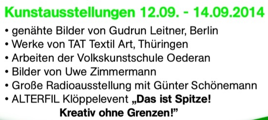 Kunstausstellung Gudrun Leitner, Berlin, Alterfil
