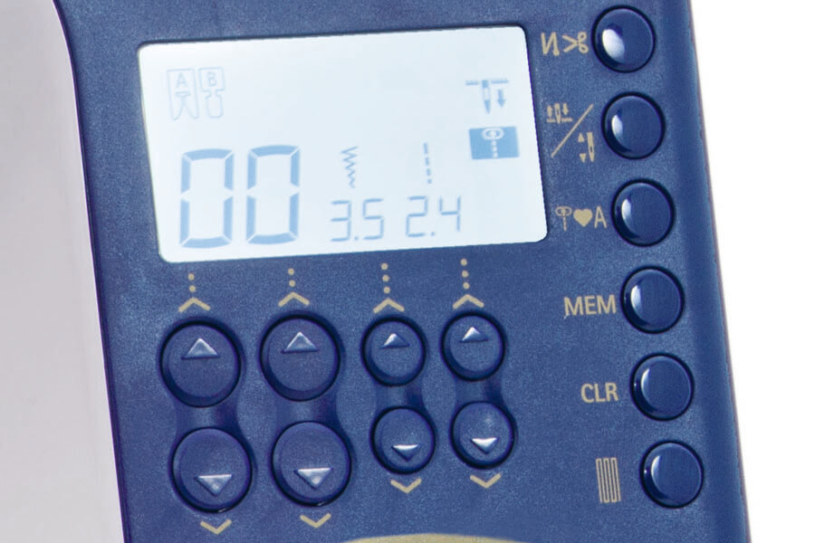 JUKI HZL-G320 Display