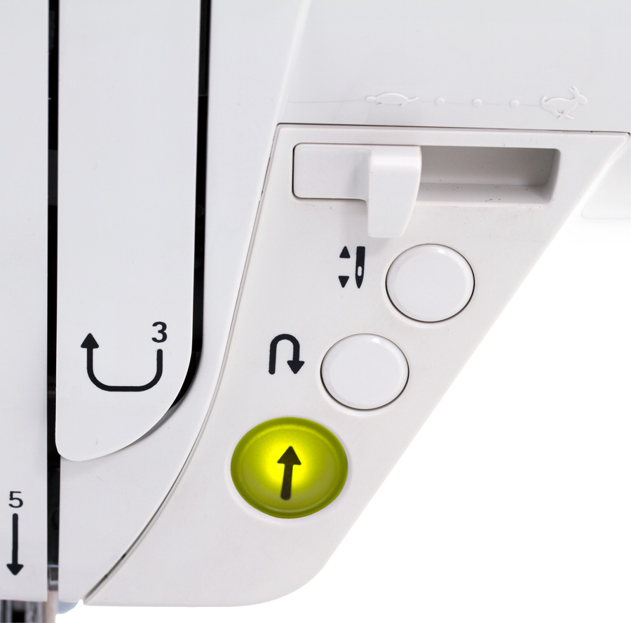 JUKI HZL-G320 Startknopf 