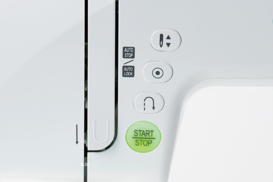 JUKI HZL-80HP-B Startknopf