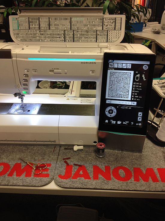 Janome Memory Craft Horizon 15000 vorgestellt