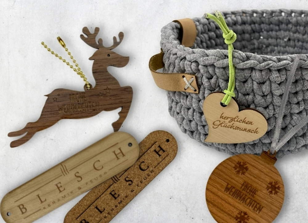 individuelle Holz-Anhänger Geschenkanhänger