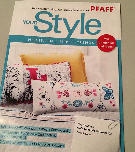 Pfaff Your Style Herbst 2015