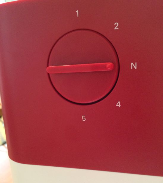 Pfaff Creative 1.5 rot Fussdruck