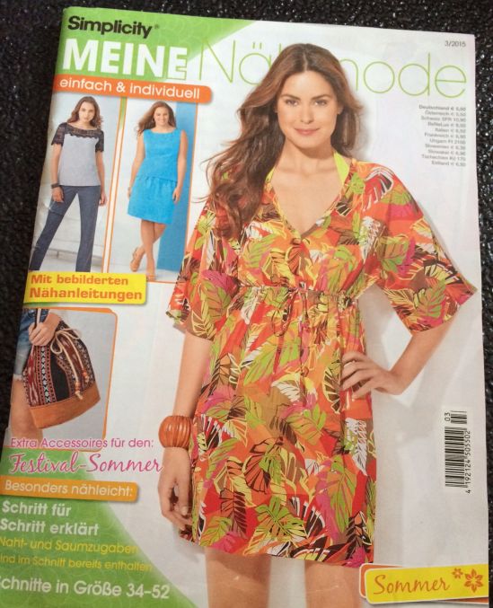 Nähmode Simplicity Sommer 2015