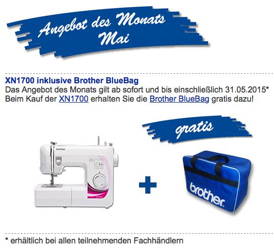 Brother Angebot Mai 2015