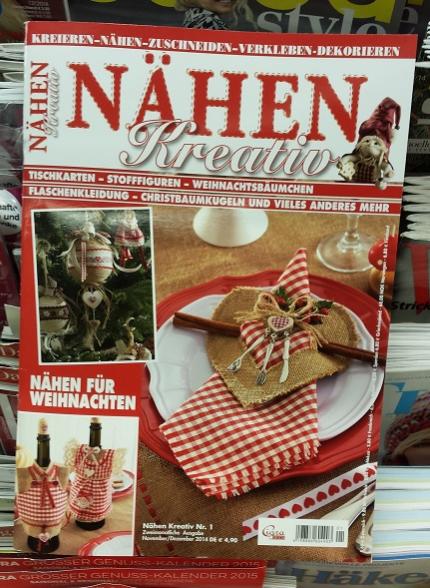 Nähen kreativ Titel Zeitschrift